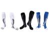 Sweetimes Compression Sports Power Stretch Compression Calf Set of 2 Socks, Socks, Socks, Supports, 2, #182 (Black, Pairs, S/M)