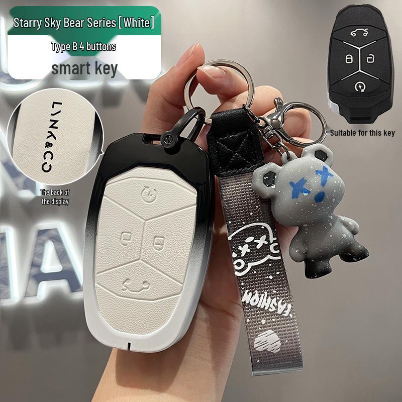 Lynk & Co Schlüsselhülle: Passt für 03, 06, 01, 05, 02 High-End, 09 EMP-Schnalle, 07 Metall, 2025 Modelle.