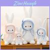 Plush Rabbit Doll With Soft Short Plush For Baby And Kids Playroom Decor