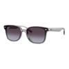 Ray-Ban Logo Design Cat Eye Sunglasses Unisex Sunglasses Gray RB4461D-64508G