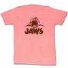 Jaws Neon Coral Heather Adult T-Shirt Mens Womens Tees Top