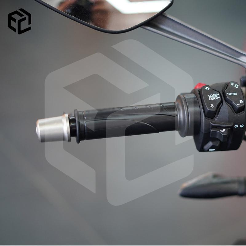 Motorcycle Handlebar Grips Ends Cap Plug Slider Handle Bar Grip Counterweight Cover For Ducati Streetfighter V2 V4 Monster 950