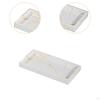Bathroom Vanity Tray Countertop Organizer Small Fashion Rectangle Jewelry Soap and Sponge