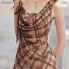unifree Sweet Bow Ribbon Slim-Fit Dress