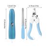 1 Set Tiernagelknipser Hundennageltrimmer und Kit mit 3 Anschlüssen Passend für kleine/mittlere/große Haustiernagelknipser für Katzen Geräuscharm