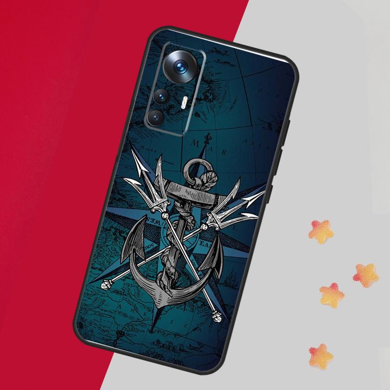 Anchor Sea Beach Case For Xiaomi 14 13 15 Ultra 11T 12T 13T 14T Pro Cover For POCO X7 Pro X3 X5 X6 F5 F6 F7