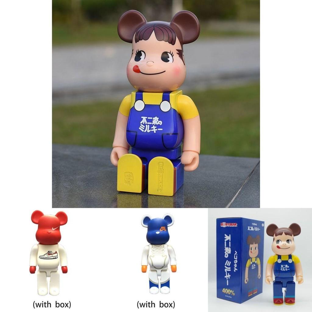 Trendy Bearbrick 400% Action Figure Peko Iron Man For Unique Collection Display