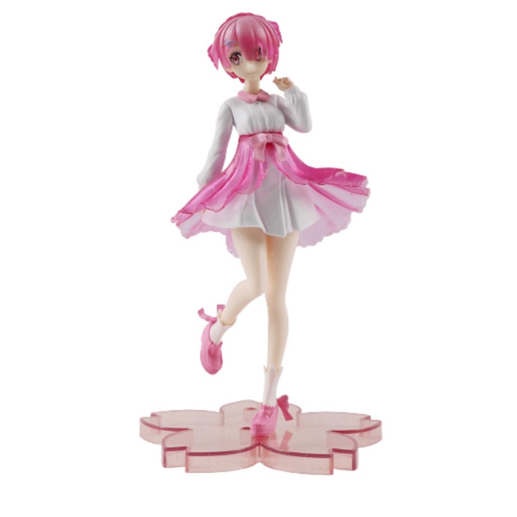 Trendy Rem Ram Handheld Anime Collectible Model Pvc Toy For Fans