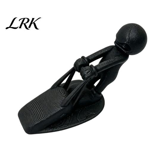 Tugging Man Door Wedge 3D Printed Doorstop, Little Stopper Wedge, Floor Anti-slip Carpet Doorstop for Home Living Room Bedroom Accessory