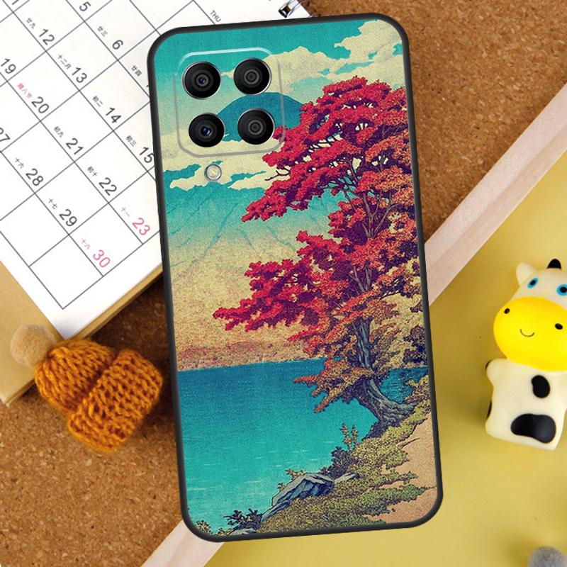 Japanese Ukiyo-e Art Case For Samsung Galaxy M14 M34 M54 M31 M51 M12 M32 M52 M13 M23 M33 M53 M30s M31s M20 Cover