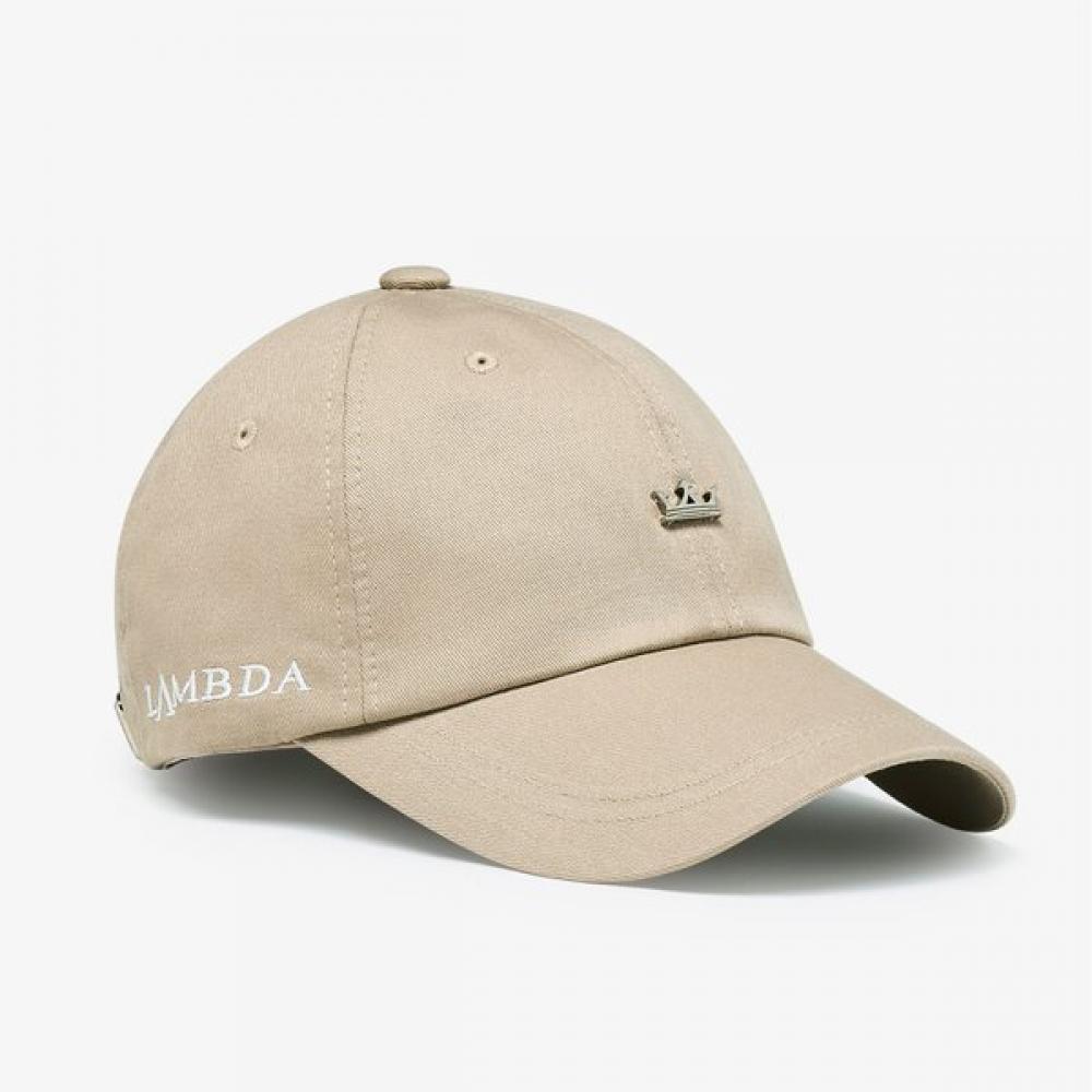 Lambda Golf Cap Classic Polo Cap Beige 26981