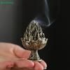 Ancient Style Mountain Incense Burner - Retro Bronze Incense Holder for Cone Incense, Home Decorative Fragrance Burner
