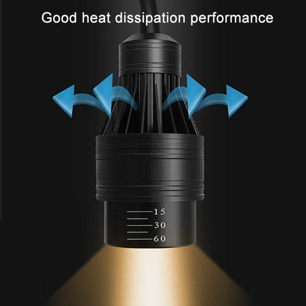 9w 12w 15w Aquarium Led Light Adjustable Focus Aquarium Plants Grow Lamp Aquarium