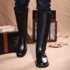 Men's and Women's High Tube Riding Boots for Knight Performances and Honor Guards