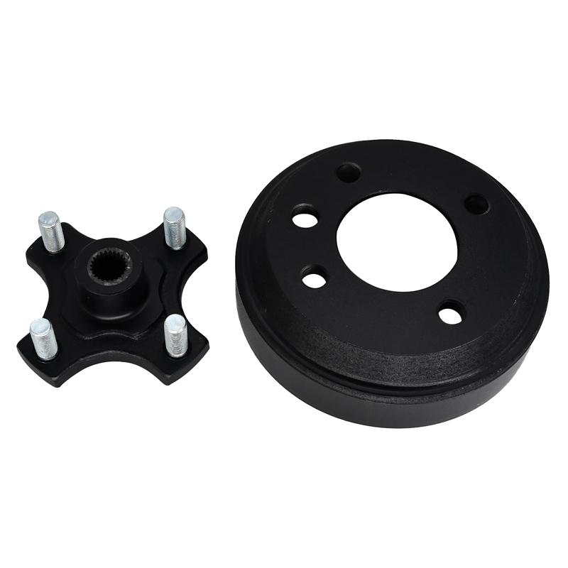 Heavy Duty Brake Drum/Hub JW8-G6521-00 JW8-G6514-00 Compatible With Ezgo Electric TXT 1982-UP Compatible With Golf Cart G14 G16