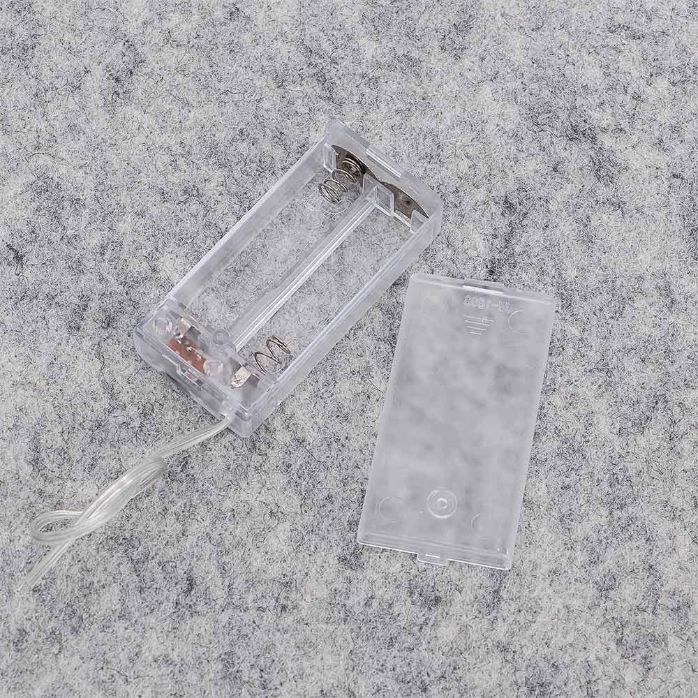 AA Battery ABS 2 3 Slot 2X 3X Battery Storage Boxes Battery Holder Battery Box Batteries Container