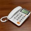 Corded Landline Telephone Landline Desktop Landline Phone Noise Reduction Calling Suitable for Home Hotel Office