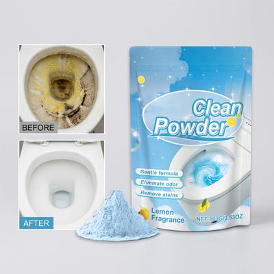 Toilet Cleaner Powder, Suitable For Stubborn Stains And Scale, Effectively Reduces Odors And Keeps The Toilet Clean And Fresh.