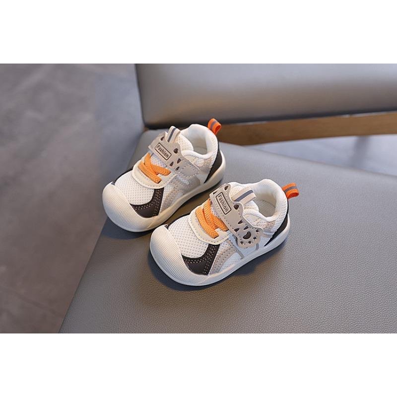 Baby Soft-soled Toddler Shoes Spring and Autumn New Boys and Girls Baby Shoes Breathable Non-slip Sneakers Mesh Functional Shoes