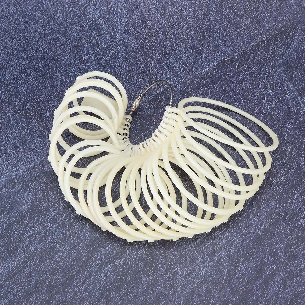 Plastic Bracelet Bangle Gauge Sizer Jewelry Measure Wrist Size Measuring Tool