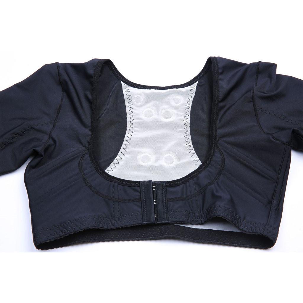 Women Upper Arm Shaper Short Sleeve Slimmer  Top Compression