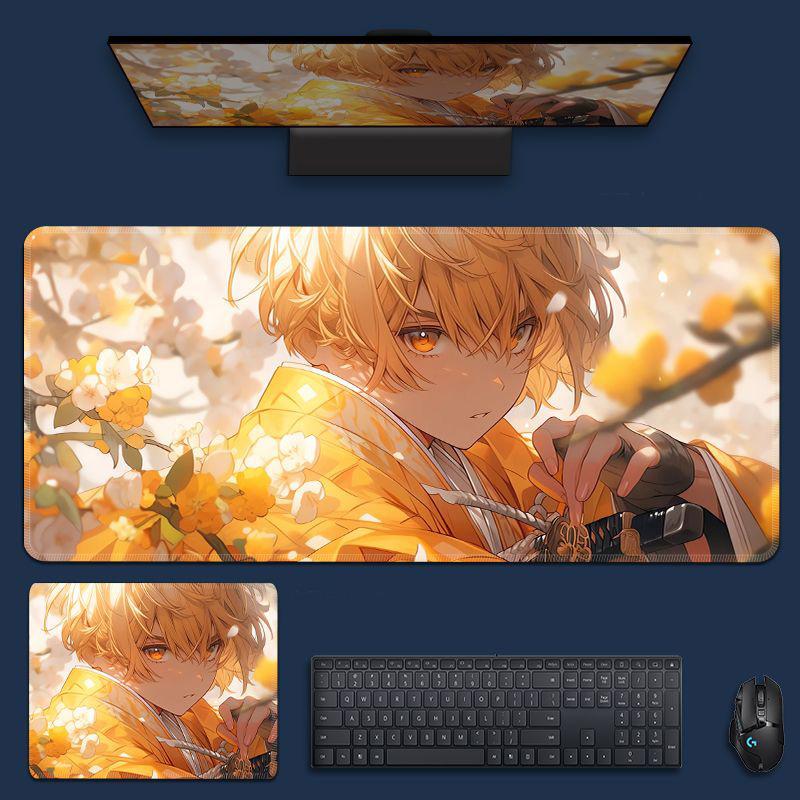 Demon Slayer Mouse Pad, Keyboard and Mouse Pad, Cheap, Exquisite, Gaming Equipment, Computer Equipment, Anime, Comics