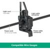EDISHINE 10-Pack Low Voltage Wire Connector, Landscape Lighting Cable Connectors Waterproof for Landscape Lighting/Pathway Light/Spotlight,