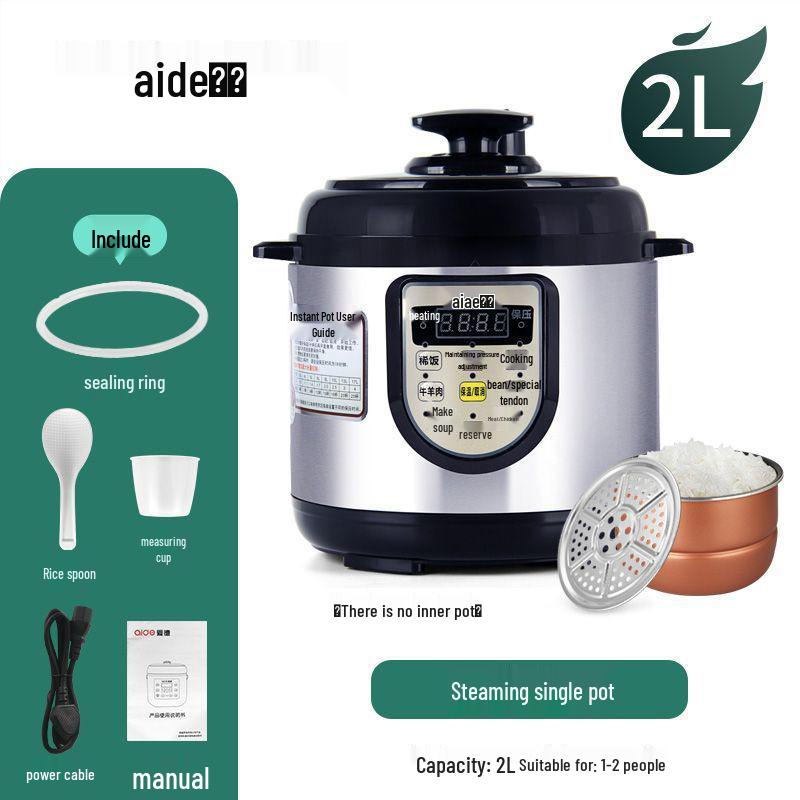 

Многофункциональная электрическая скороварка с интеллектуальным резервированием - Бытовая рисоварка объемом 2 л, 4 л, 5 л, 6 л 4L Electric Pressure Cooker