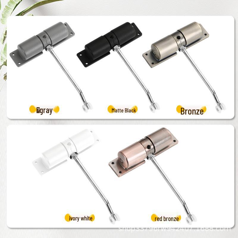 Ayarlanabilir Alüminyum Alaşımlı Gizli Çift Yaylı Kapı Kapatıcı