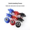 POLSO CNC Aluminum Electric Motorcycle Disc Brake Hub with Six-Bolt, 32H/36H Compatibility, and 10G Spokes