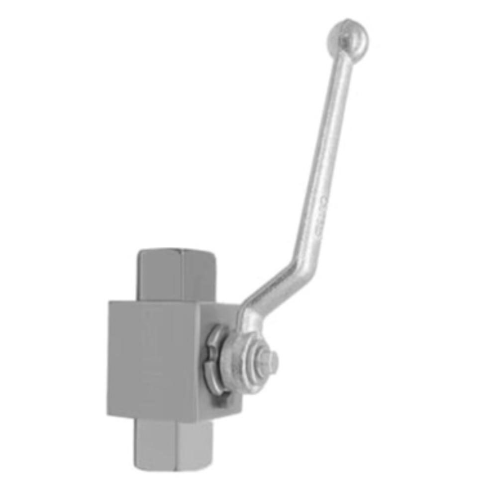 1 Way Hydraulic Ball Valve, 7111 PSI High Pressure Shut-off Ball Valve With NPT Thread For Hydraulic Pipeline System