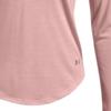 Under Armour Streaker Dry Comfortable Running Long Sleeve T-Shirt With Hollow Back Design Women Tops Pink 1370339-676