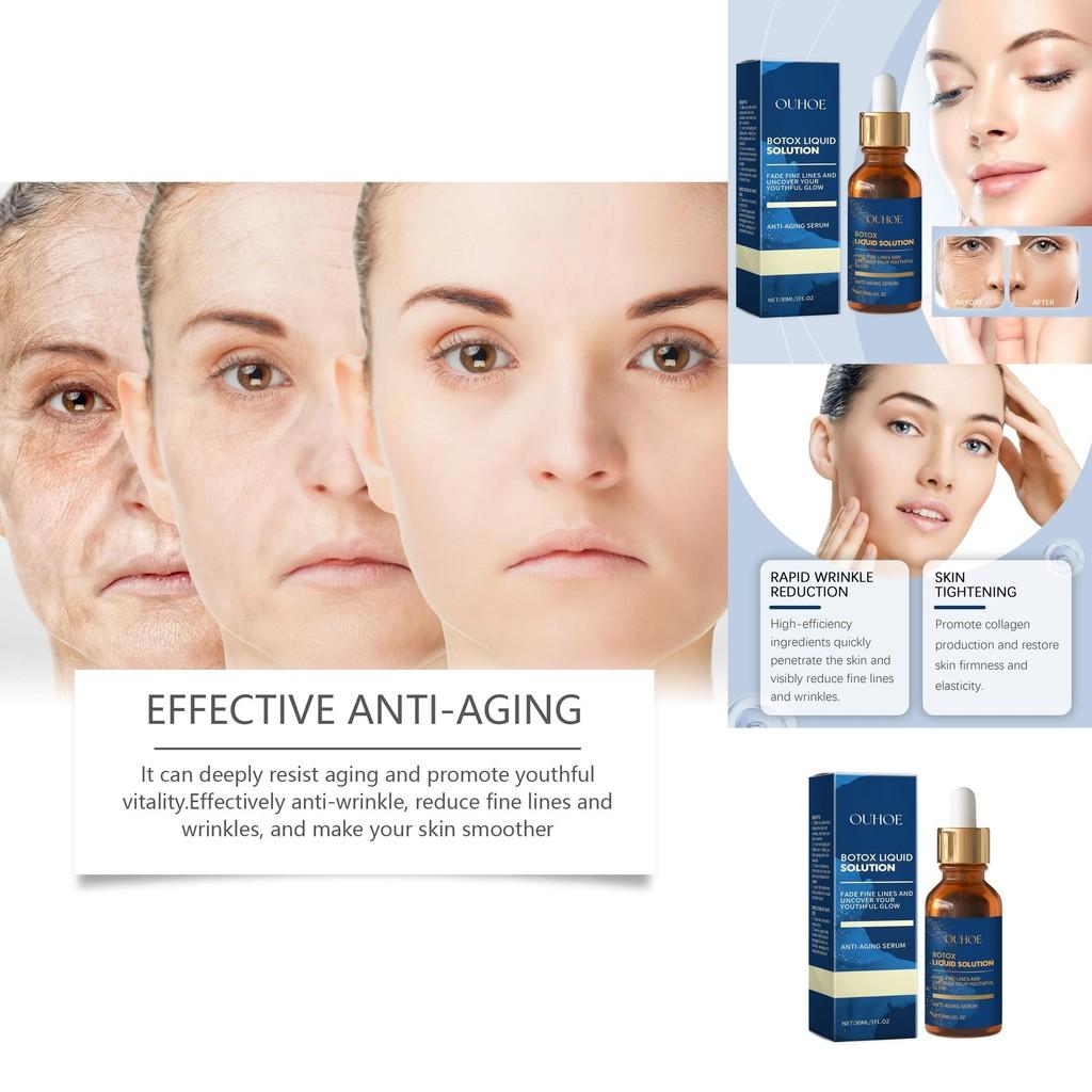 Ouhoe Anti-wrinkle Youthful Skin Essence Hydrating Brightening Face Serum 30ml