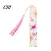 Unique Gift for Friends Dried Flower Resin Bookmarks with Tassels, Double-Sided Magnetic Durable Page Markers Book Lovers Friends, Pretty and Increase