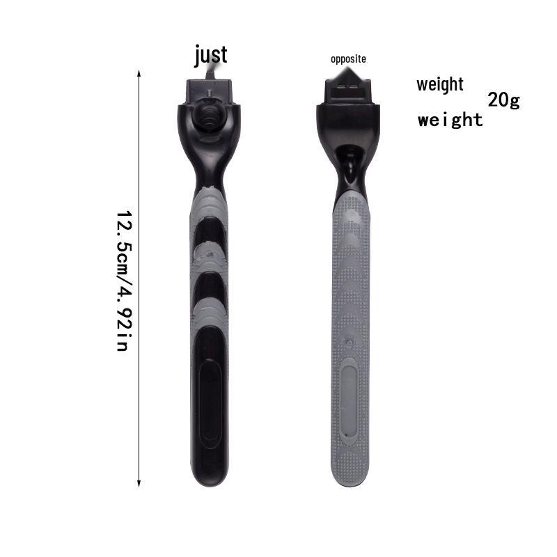 Men's Three-Layer Manual Razor with Cross-border Blades