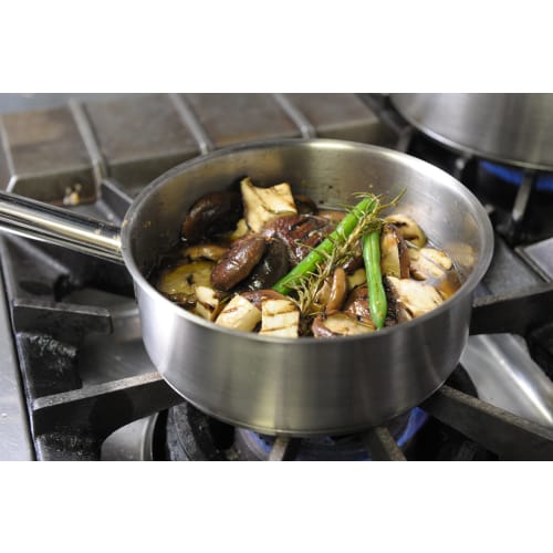 EBM 18-8 Pro Chef IH Shallow Saucepan, 20cm, Without Lid