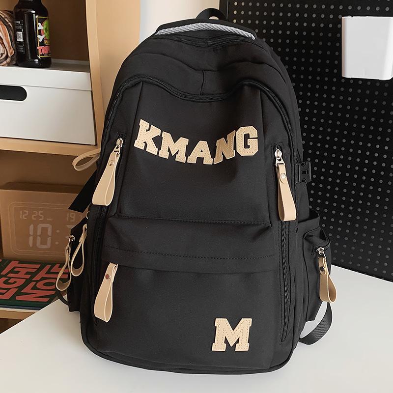 

School Bag College Student Girl High School Student Burgundy Male Backpack Junior High School Student Elementary School Student