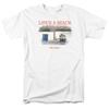 Bürofläche Life's A Beach T-Shirt Herren Lizenziert Comedy Film Tee Milton Weiß