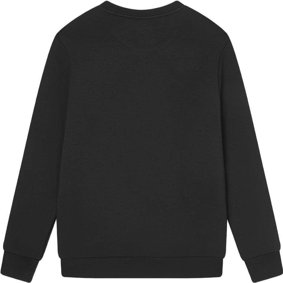 New FILA Sweatshirt Men's Jet Black F11M342210F-BK