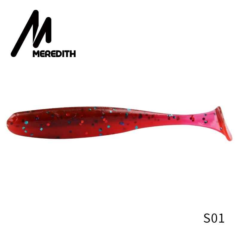 

Риболовні приманки Meredith Easy Shiner 50 мм 75 мм 100 мм 130 мм Воблери М’які приманки для риболовлі на коропа Силіконові штучні подвійні кольорові приманки 130mm 4pcs