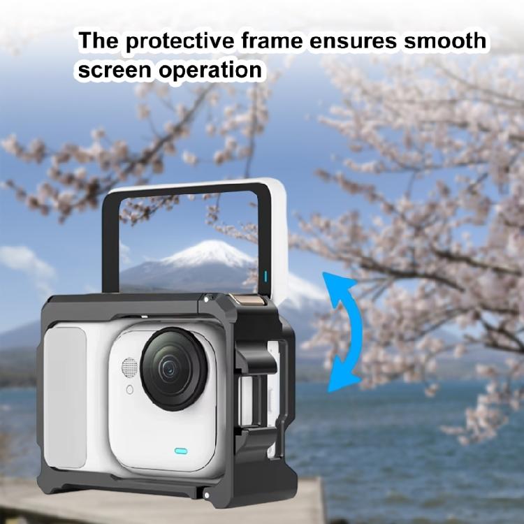 Professional Grade Metal Camera Cage Rapid Assembly Mechanism Enhances Durability For Action Camera Accessory Mounting