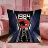 Nineteen FightyFour Cushion Cover Premium Comfort Reversible Pillow Cove Two In One Design For Any Room  Car Interior