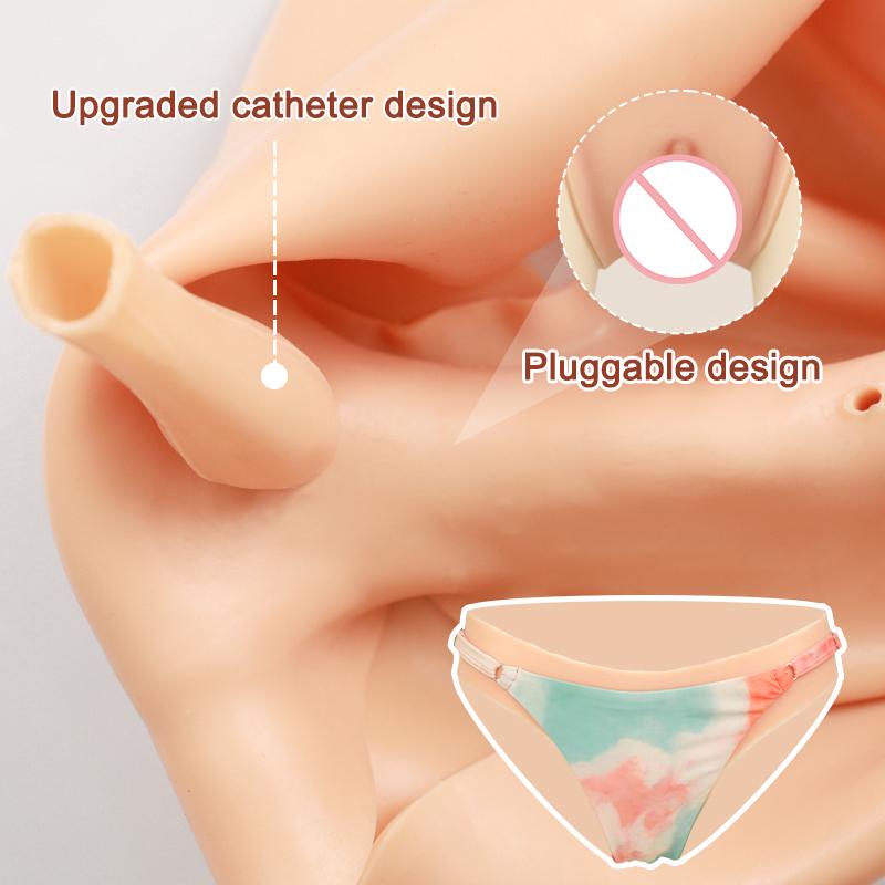 KUMIHO 2TH GEN Gays Pussy Pants Realistic Silicone Panties Sexy Fake Vagina Underwear For Crossdresser Transgender Shemale