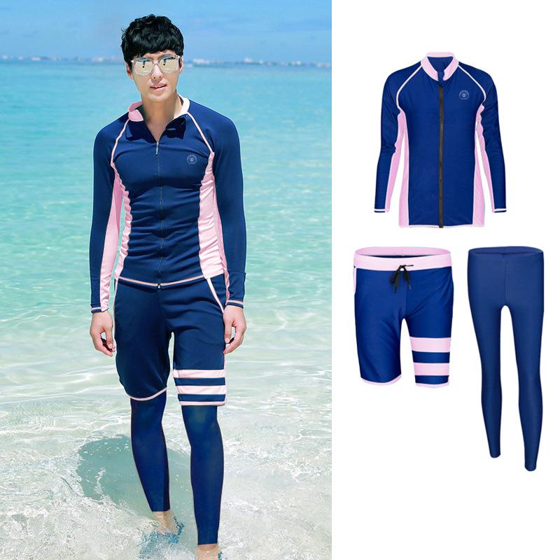 Unisex Long Sleeve & Pants Wetsuit: Sun Protection for Surfing, Snorkeling, Jellyfish Safety XL