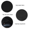 1 Pair Half Finger Gloves Skin-friendly Shock Absorption Nylon Roller Skating Anti-Abrasion Gloves