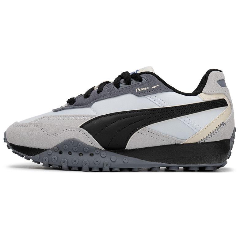 Puma Blktop Rider Fashion Versatile Durable Support Low-Top Casual Urban Commuting Running Shoes Unisex sneaker White Gray Black 401440-03