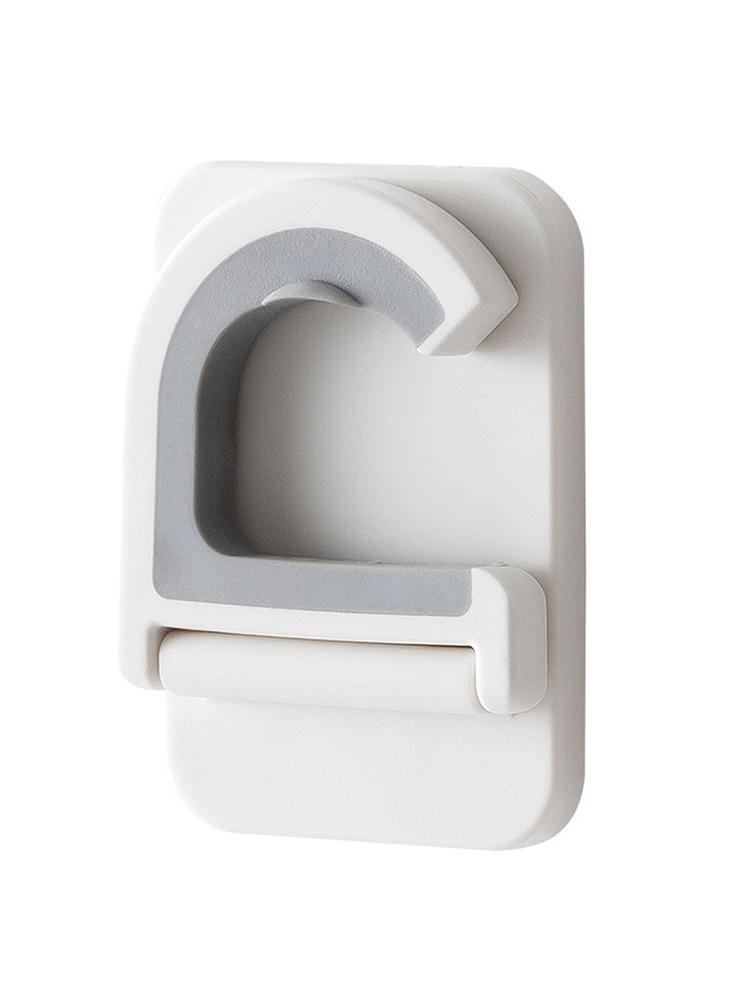 

Wall Mount Broom Mop Clip Holder Self-adhesive Broom Brush Mop Hanger Organizer Rack Kitchen Bathroom Storage Multi-Purpose Hook