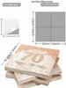 20pcs Pieces/pack, 40, 50, 60, 70 Year Old Rose Gold Diamond Printed Happy Birthday Napkins, Birthday Party Table Decorations