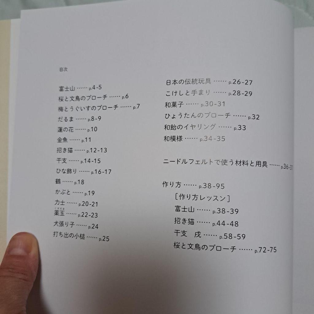 [USED] Japanese Items Made with Felted Wool