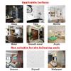 20/10/5Pcs Transparent Wall Hooks Hangers Self Adhesive Door Wall Hangers Hooks for Key Bag Kitchen Bathroom Accessories